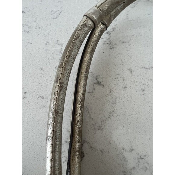 🆕 Vintage Coach Brown and Gold Signature Shoulder Bag with Floral Accents. - Picture 14 of 16